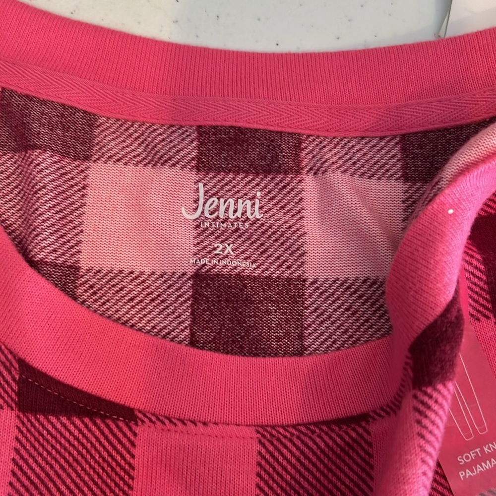 #262. 🪷Pink Jenni 2x pajama top - Picture 6 of 9